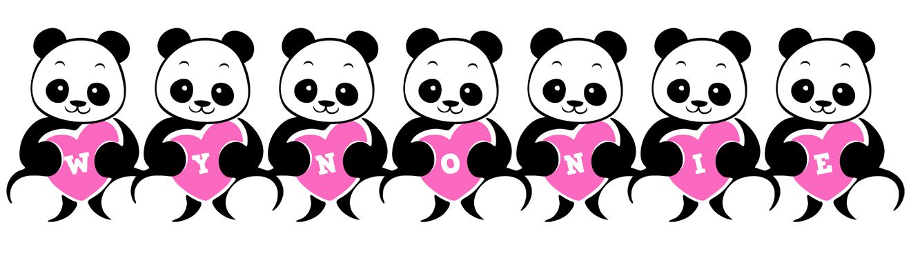 Wynonie love-panda logo