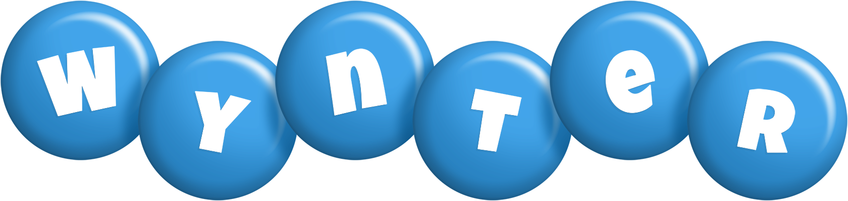 Wynter candy-blue logo