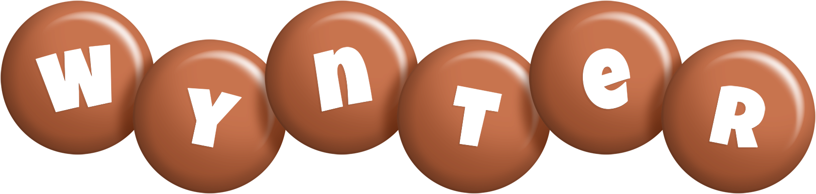 Wynter candy-brown logo
