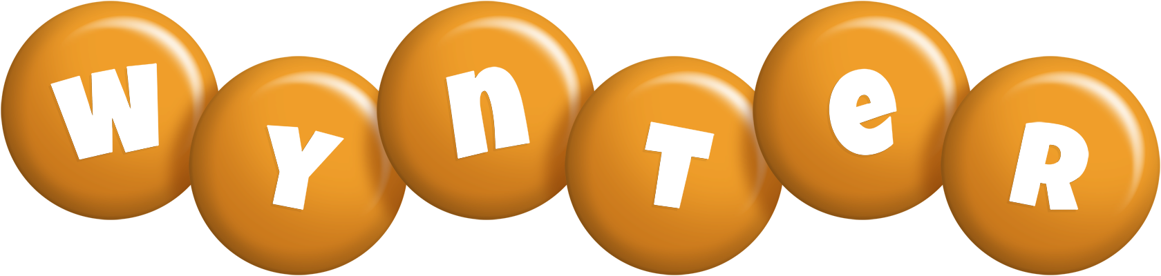 Wynter candy-orange logo