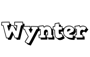 Wynter snowing logo