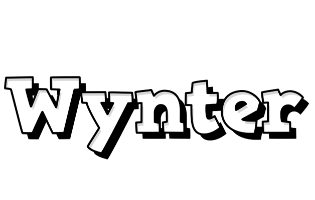 Wynter snowing logo