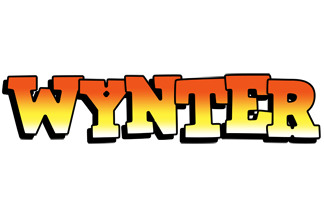 Wynter sunset logo