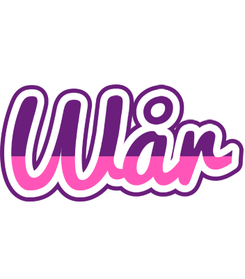 Wår cheerful logo