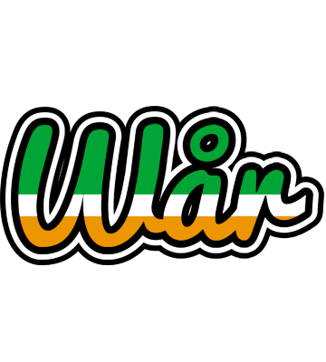 Wår ireland logo