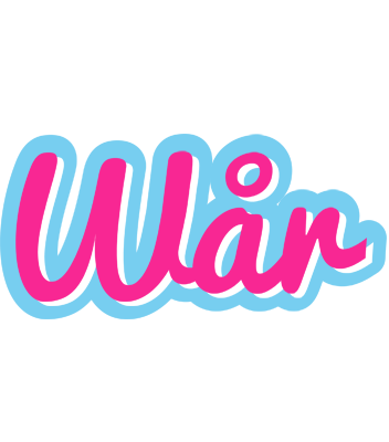 Wår popstar logo