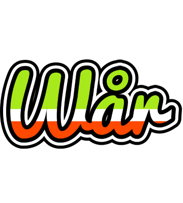 Wår superfun logo