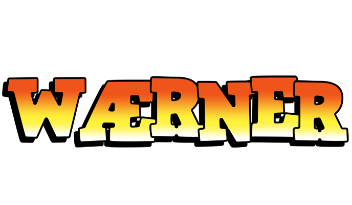 Wærner sunset logo