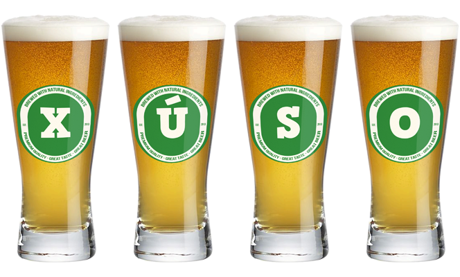 Xúso lager logo