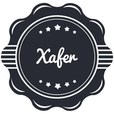 Xafer badge logo