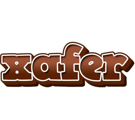 Xafer brownie logo
