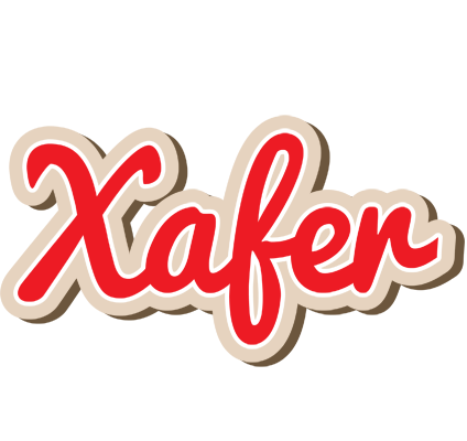Xafer chocolate logo