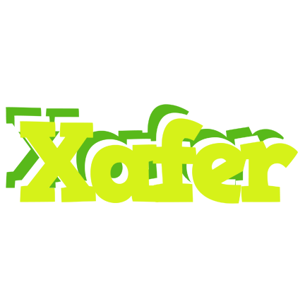 Xafer citrus logo