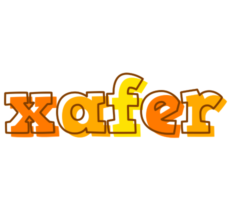 Xafer desert logo