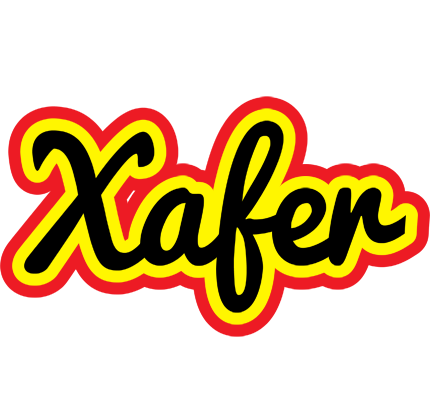 Xafer flaming logo