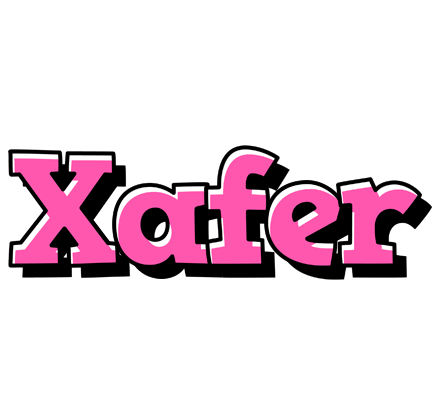 Xafer girlish logo