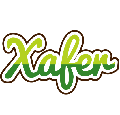 Xafer golfing logo