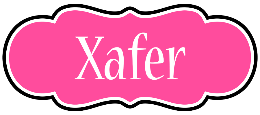 Xafer invitation logo