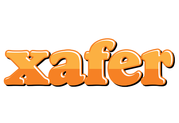 Xafer orange logo