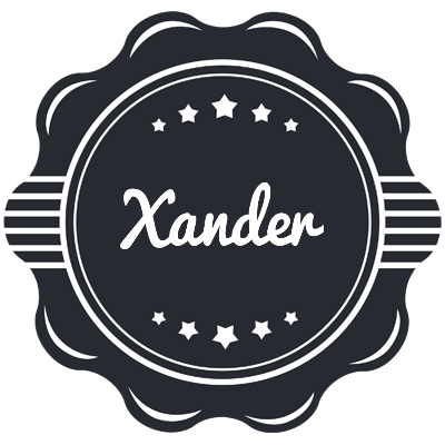 Xander badge logo