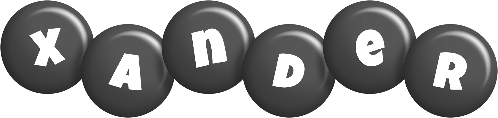 Xander candy-black logo