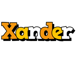 Xander cartoon logo