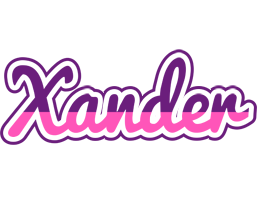 Xander cheerful logo