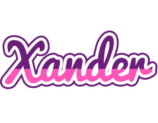 Xander cheerful logo