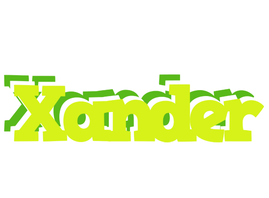 Xander citrus logo