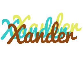 Xander cupcake logo