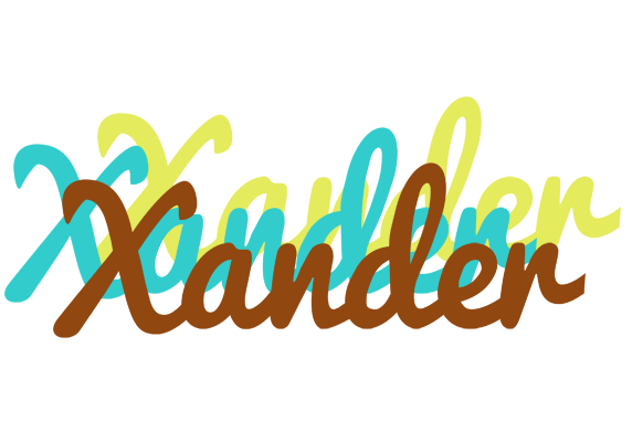 Xander cupcake logo