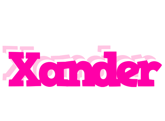 Xander dancing logo