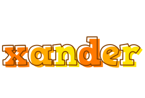 Xander desert logo