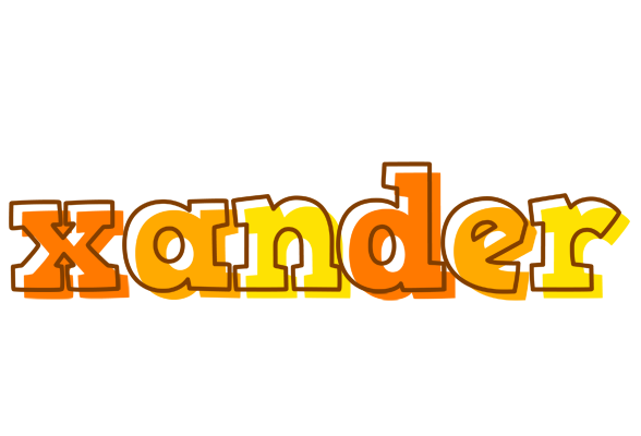 Xander desert logo