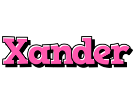 Xander girlish logo