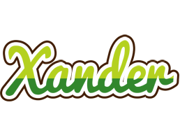 Xander golfing logo