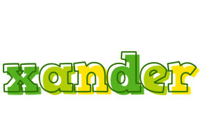 Xander juice logo