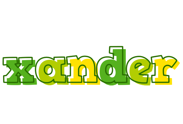 Xander juice logo