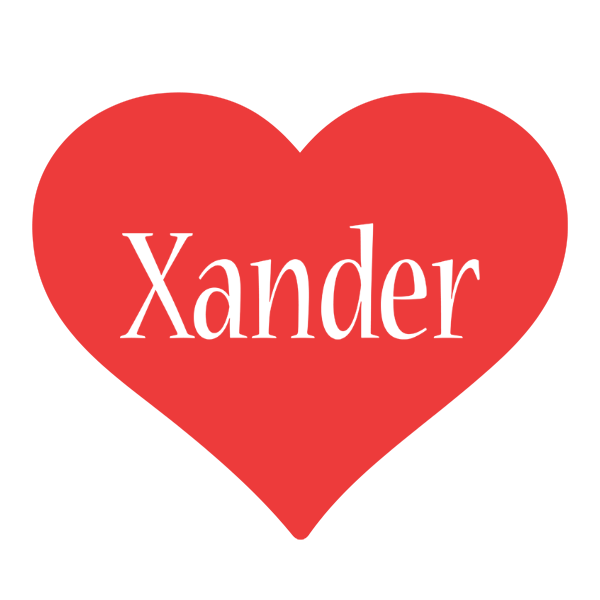 Xander love logo