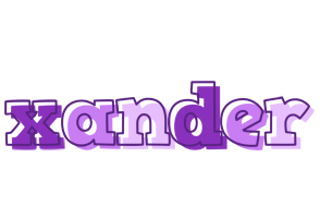 Xander sensual logo