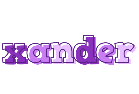 Xander sensual logo