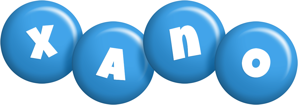 Xano candy-blue logo