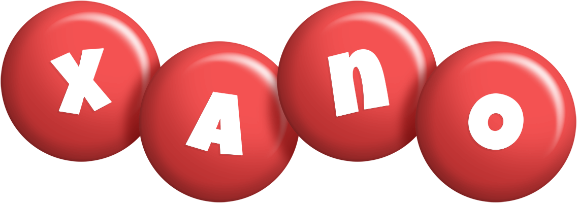 Xano candy-red logo