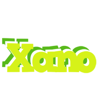 Xano citrus logo