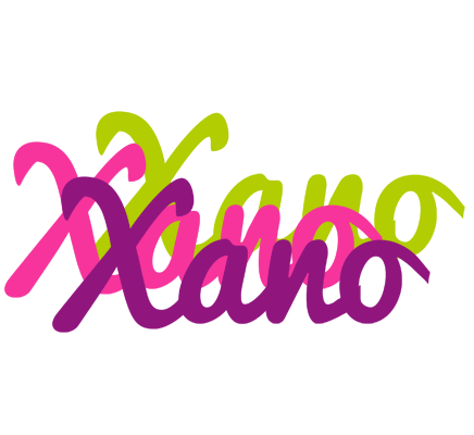 Xano flowers logo