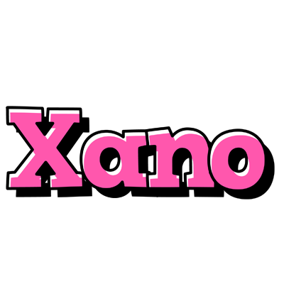 Xano girlish logo