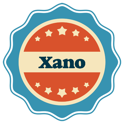 Xano labels logo