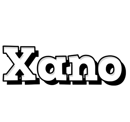 Xano snowing logo