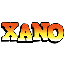 Xano sunset logo