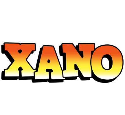 Xano sunset logo